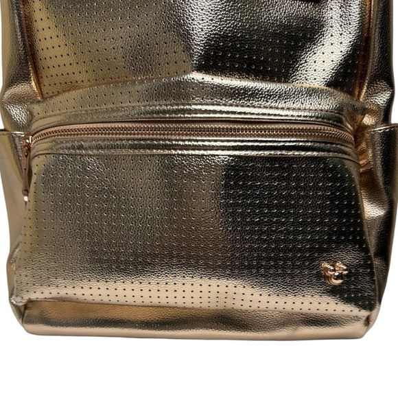 Loungefly Disney Rose Gold Mickey Icon Backpack - Picture 3 of 11